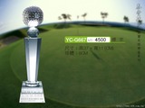 琉璃水晶獎牌獎座獎盃-YC-G667